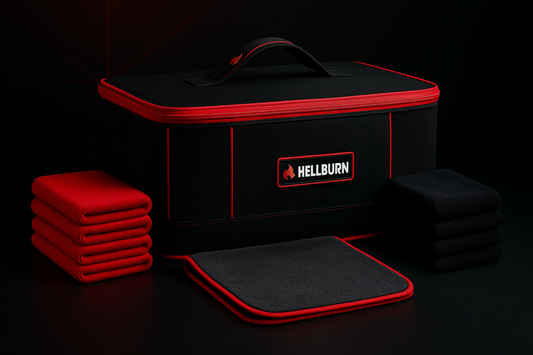 HELLBURN 9-teiliges Mikrofaser-Set inkl. Box