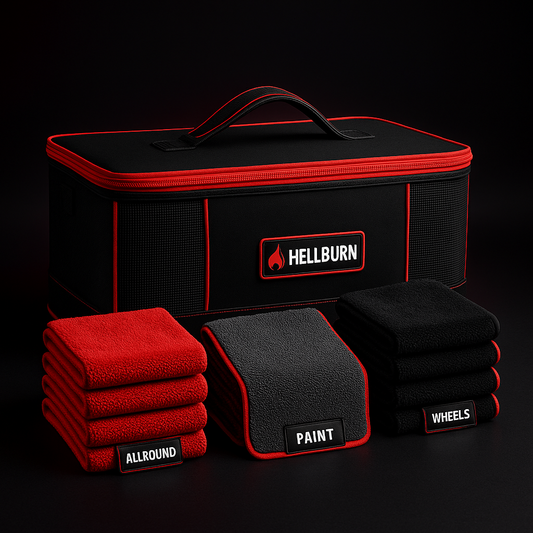 HELLBURN 9-teiliges Mikrofaser-Set inkl. Box